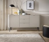 Комод Perfect Home Зова / Zova 2-дверний з 3 шухлядами і чорними ніжками KSZ168 Кашемір (PFH-091281) Комод Perfect Home Зова / Zova 2-дверний з 3 шухлядами і чорними ніжками KSZ168 Кашемір (PFH-091281)