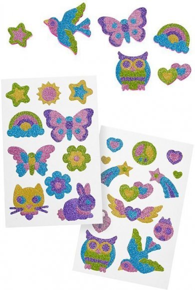 Объемные блестящие наклейки Дружба Melissa & Doug MD19500