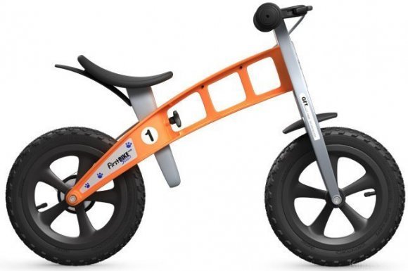Firstbike Беговел Cross with brake orange Firstbike Беговел Cross with brake orange