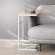 Столик приставний Террі Ferrum-decor 650x440x330 Білий метал ДСП Дуб Сан-Марино 16 мм (FRD-104656)