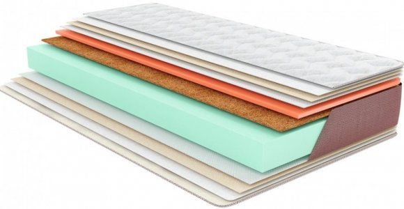 Матрац безпружинний CocoRoll 100х195х16 см