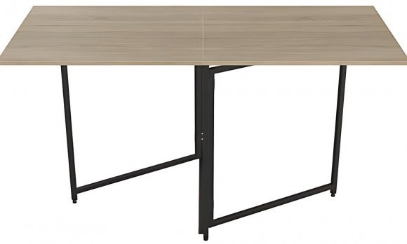 Стіл трансформер книга Панама Ferrum-decor 75x148x68 Чорний метал ДСП Дуб Сонома 16 мм (FRD-106828) Стіл трансформер книга Панама Ferrum-decor 75x148x68 Чорний метал ДСП Дуб Сонома 16 мм (FRD-106828)