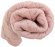 Плед плетений Premium Merino 80x100 см Powder Pink lullalove-6678