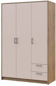Шафа для одягу Doros Ронді Дуб Артизан/Кашемір 3ДСП 121х52х195 DRS-011661 (80737815) Шафа для одягу Doros Ронді Дуб Артизан/Кашемір 3ДСП 121х52х195 DRS-011661 (80737815)