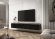 Тумба під телевізор навісна Perfect Home Оро / Oro 3-дверна RTV175 Чорний мармур роял (PFH-091363)