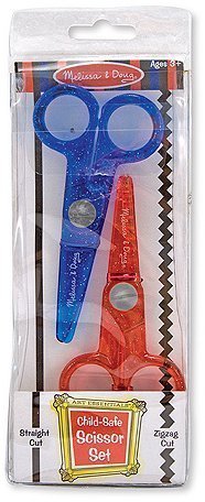 Набор ножниц - зигзагообразные и обычные Melissa & Doug MD4224