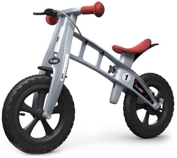 Firstbike Беговел Cross with brake silver
