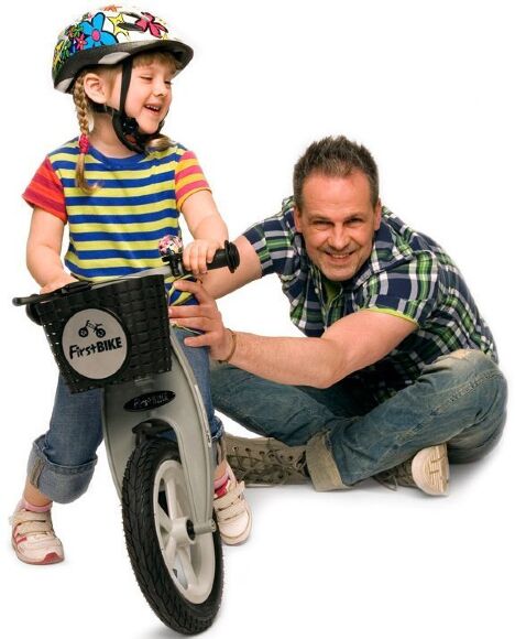 Firstbike Беговел Cross with brake silver Firstbike Беговел Cross with brake silver