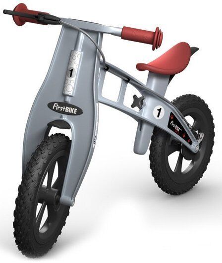 Firstbike Беговел Cross with brake silver Firstbike Беговел Cross with brake silver