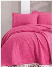 Покривало з наволочками піке Venus fusya фуксія 230х240 см svt-2000022234023