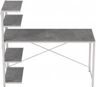 Комп'ютерний стіл Ferrum-decor Джек 75x140x60 Білий ДСП Бетон (FRD-104413) Комп'ютерний стіл Ferrum-decor Джек 75x140x60 Білий ДСП Бетон (FRD-104413)