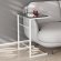 Столик приставний Террі Ferrum-decor 650x440x330 Білий метал ДСП Сосна Кембра 16 мм (FRD-104657)
