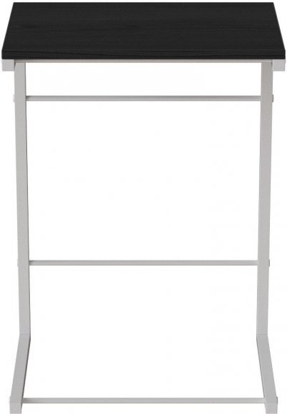 Столик приставний Террі Ferrum-decor 650x440x330 Білий метал ДСП Сосна Кембра 16 мм (FRD-104657)
