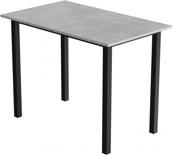 Стіл універсальний Knap Ferrum-decor 750x1200x700 Чорний метал ДСП Бетон 16 мм (FRD-106376) Стіл універсальний Knap Ferrum-decor 750x1200x700 Чорний метал ДСП Бетон 16 мм (FRD-106376)