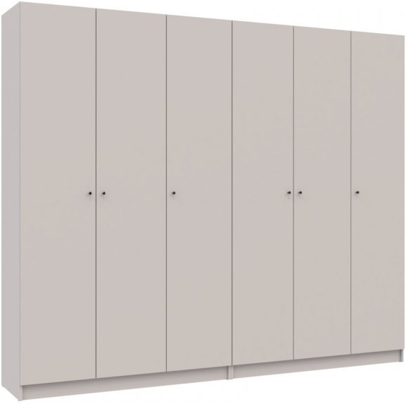 Комплект шаф для одягу Doros Промо (2 шт.) 270х48х204 см Кашемір (DRS-011216) Комплект шаф для одягу Doros Промо (2 шт.) 270х48х204 см Кашемір (DRS-011216)