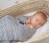 Плед плетений Premium Merino 80x100 см Ice Grey lullalove-6647