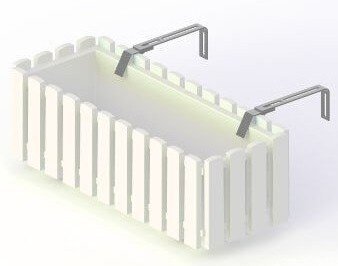 Квітковий горщик Fency 75 см фуксія 4111467012 Квітковий горщик Fency 75 см фуксія 4111467012
