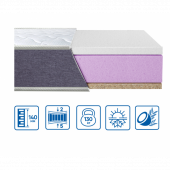 Матрац Brave Memory-Cocos 95х190х14 см Матрац Brave Memory-Cocos 95х190х14 см