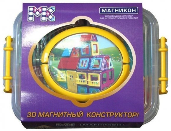 Магнітний конструктор 3D 84 дет Plastic box МK-84 Магнітний конструктор 3D 84 дет Plastic box МK-84