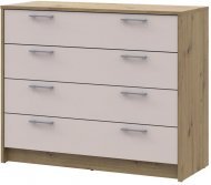 Комод Doros Ронді Дуб Артизан/Кашемір 4 ящики 100х40х82 DRS-011782 (41516187)