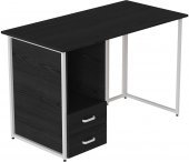 Комп'ютерний стіл Ferrum-decor Отто 75x140x70 білий ДСП Сосна Кембра 32мм (FRD-101060)