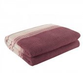 Плед Cizgili 180х220 см Visne вишневий svt-2000022262620