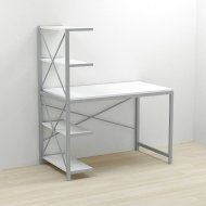 Комп'ютерний стіл Ferrum-decor Джек 75x140x60 Сірий ДСП (FRD-104414) Комп'ютерний стіл Ferrum-decor Джек 75x140x60 Сірий ДСП (FRD-104414)