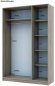 Комплект шаф для одягу Doros Промо (2 шт.) 270х48х204 см Дуб сонома (DRS-011218)
