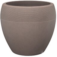 Кашпо для квітів Lineo пластик 30 гранітно-коричневий 56527
