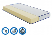 Безпружинний матрац Adagio 135х180х15 см Безпружинний матрац Adagio 135х180х15 см