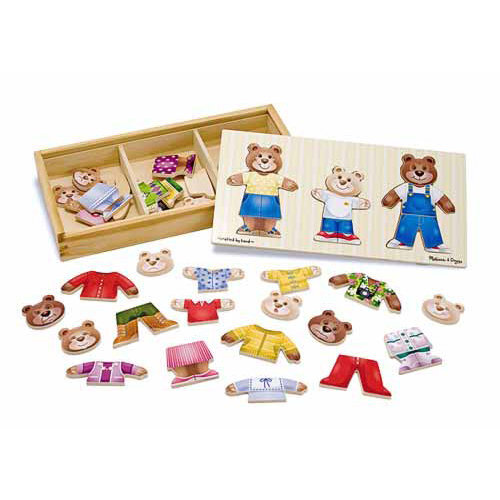 Melissa & Doug Одевалка Одень медведей 3770