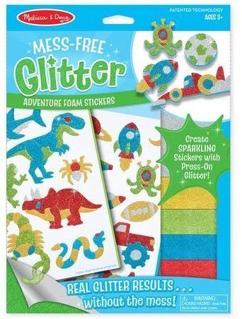Объемные блестящие наклейки Приключение Melissa & Doug MD19501