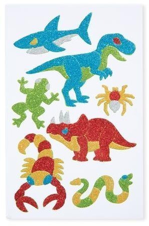 Объемные блестящие наклейки Приключение Melissa & Doug MD19501 Объемные блестящие наклейки Приключение Melissa & Doug MD19501