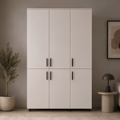 Шафа для одягу Doros Торн Кашемір 3 ДСП (полиці) 135х51.6х200 (DRS-012058)