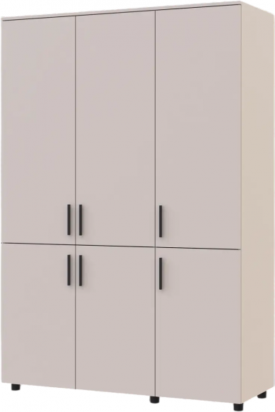Шафа для одягу Doros Торн Кашемір 3 ДСП (полиці) 135х51.6х200 (DRS-012058) Шафа для одягу Doros Торн Кашемір 3 ДСП (полиці) 135х51.6х200 (DRS-012058)