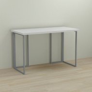 Письмовий стіл Ferrum-decor Ханна 76x120x70 сірий ДСП Біле 32мм (FRD-101436) Письмовий стіл Ferrum-decor Ханна 76x120x70 сірий ДСП Біле 32мм (FRD-101436)