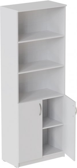 Шафа Анжело Ferrum-decor на 5 полиць з 2 дверима 1900x700x380 ДСП Біле 16 мм (FRD-105031) Шафа Анжело Ferrum-decor на 5 полиць з 2 дверима 1900x700x380 ДСП Біле 16 мм (FRD-105031)
