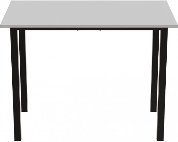 Стіл універсальний Knap Ferrum-decor 750x1400x700 Чорний метал ДСП Білий 16 мм (FRD-106378) Стіл універсальний Knap Ferrum-decor 750x1400x700 Чорний метал ДСП Білий 16 мм (FRD-106378)
