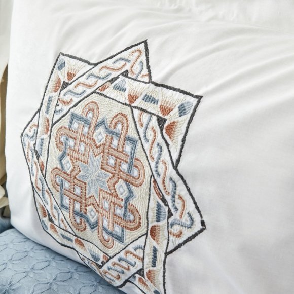 Постільна білизна Antepo kahve кава pike jacquard 200х220 євро svt-2000022297844