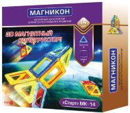 Магнітний конструктор 3D Старт 14 дет MK-14