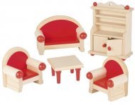 Набір для ляльок Меблі для вітальні 5 предметів 51952G