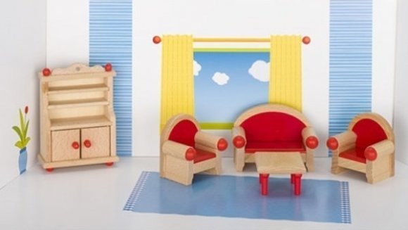 Набір для ляльок Меблі для вітальні 5 предметів 51952G Набір для ляльок Меблі для вітальні 5 предметів 51952G