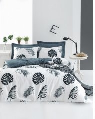 Постільна білизна Home Perfect Ranforce Camilla білий сімейний 145х210 см