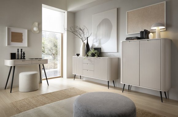 Комод Perfect Home Зова / Zova 2-дверний з чорними ніжками K103 Кашемір (PFH-091283) Комод Perfect Home Зова / Zova 2-дверний з чорними ніжками K103 Кашемір (PFH-091283)