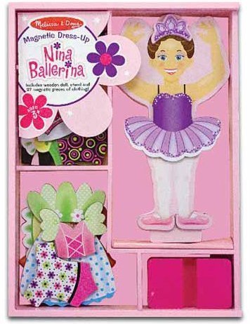 Melissa & Doug Одевалка Одень Нину-балерину, 3554