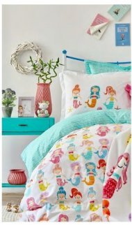 Постільна білизна Sirena 2018-1 ранфорс підліткова (простирадло 160х240) svt-2000022254342 Постільна білизна Sirena 2018-1 ранфорс підліткова (простирадло 160х240) svt-2000022254342