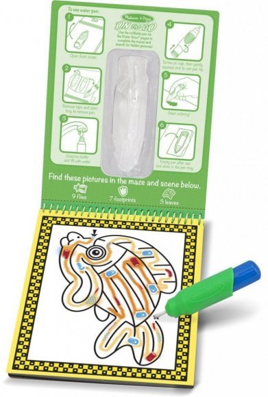 Волшебная водная раскраска Лабиринты Pet Mazes Melissa & Doug MD9484