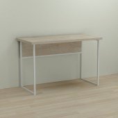 Письмовий стіл Ferrum-decor Коді 76x100x60 білий ДСП Дуб Сонома 32мм (FRD-101187)