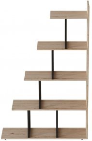 Етажерка Ferrum-decor Стелла 1600x1020x300 Чорний метал ДСП Дуб Сан-Марино (FRD-103464) Етажерка Ferrum-decor Стелла 1600x1020x300 Чорний метал ДСП Дуб Сан-Марино (FRD-103464)