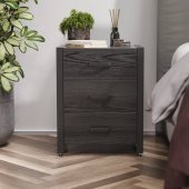 Тумба універсальна Ferrum-decor Вів'єн 3 50x41x40 чорний ДСП Сосна Кембра 16мм (FRD-104190)